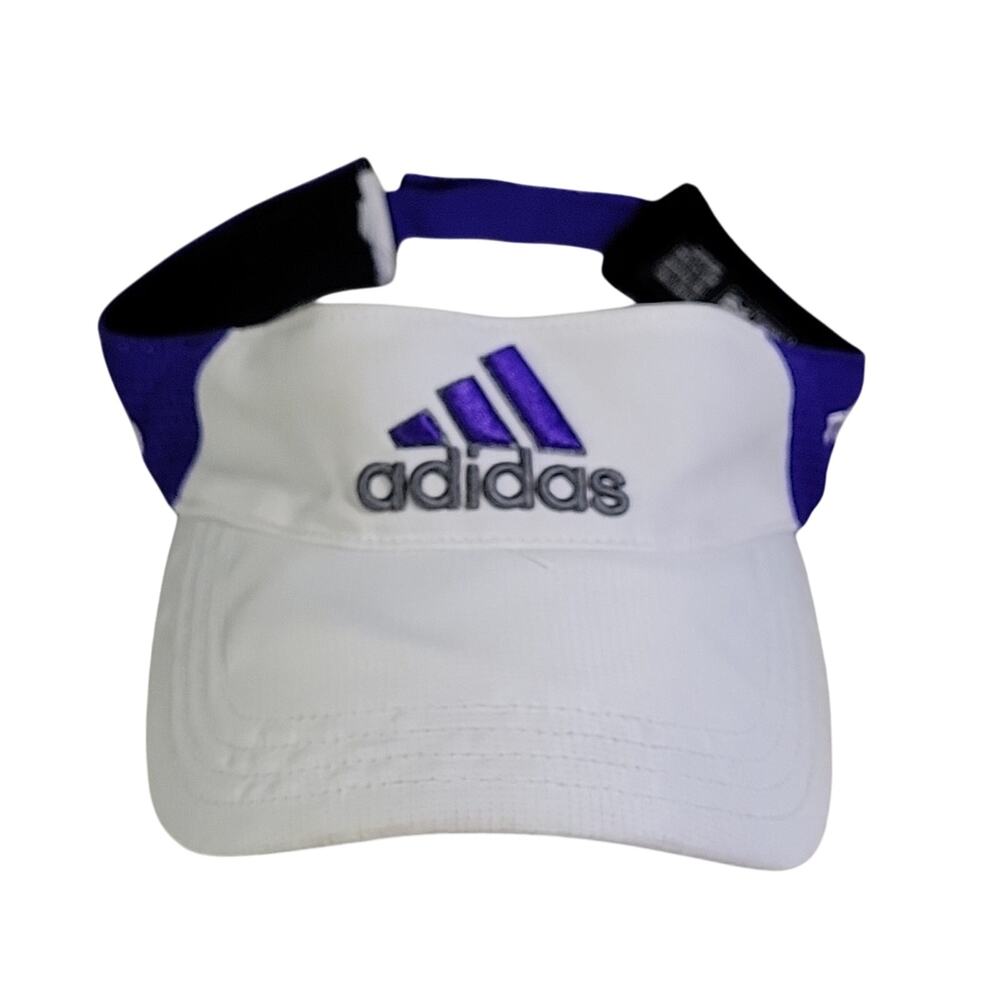 Adidas TaylorMade White and Blue Sun Visor